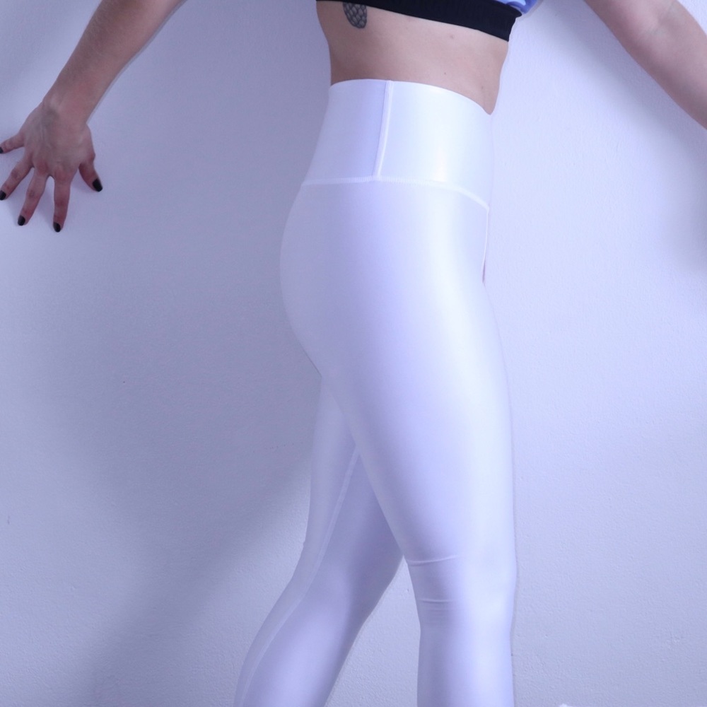 BRANDFIT Sport colombian Leggings /Tummy Control ONE SIZE white color